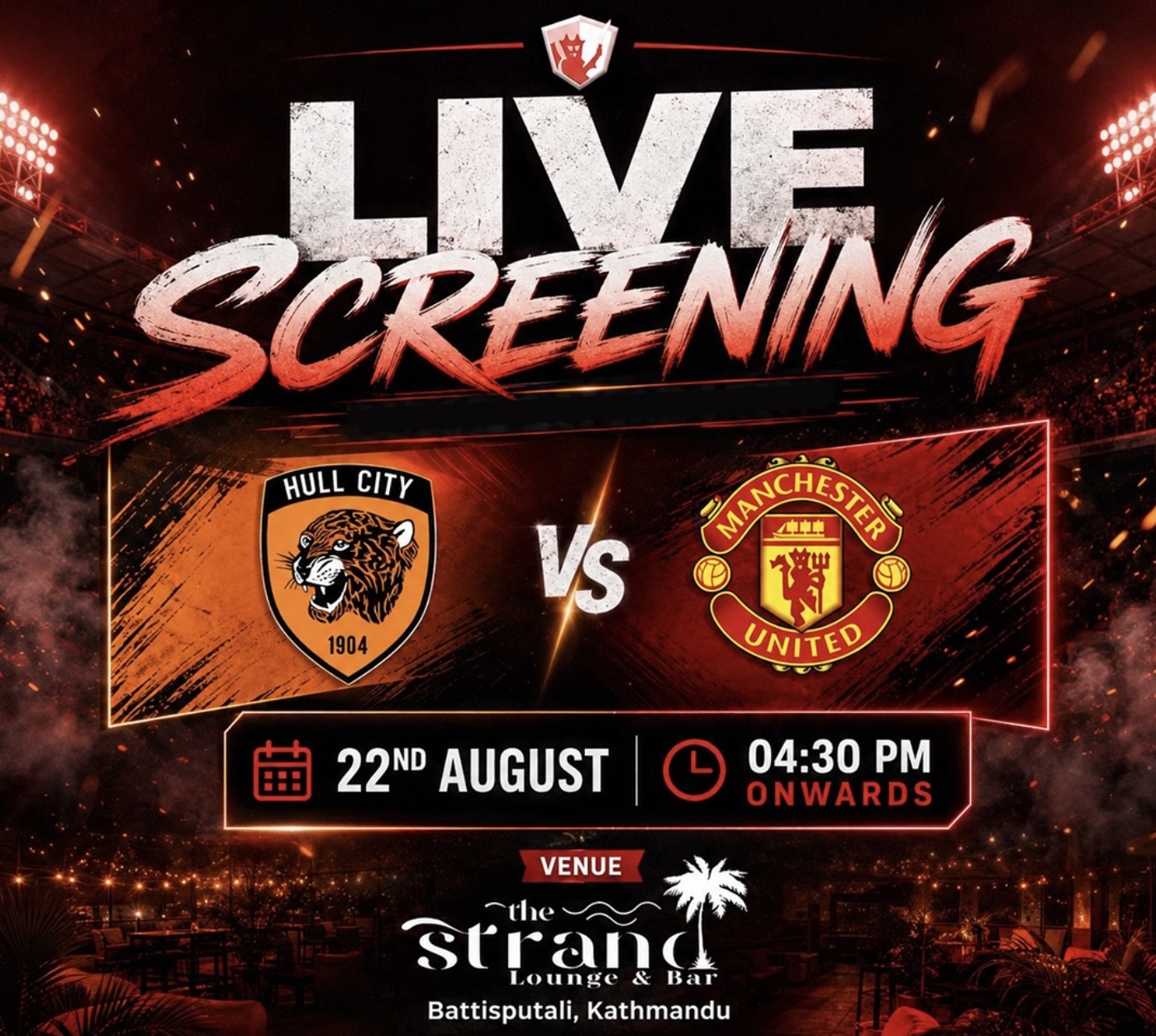 Live Screening Hull City Vs Manutd